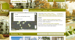 Desktop Screenshot of novostavby-praha.cz
