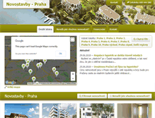 Tablet Screenshot of novostavby-praha.cz